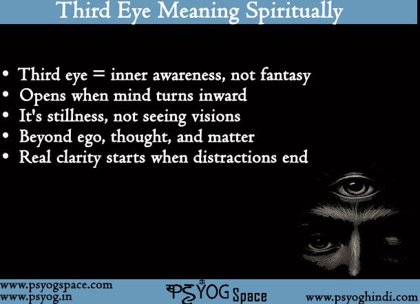 Third Eye Meaning Spiritual