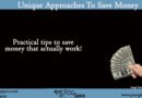how to save money from salary