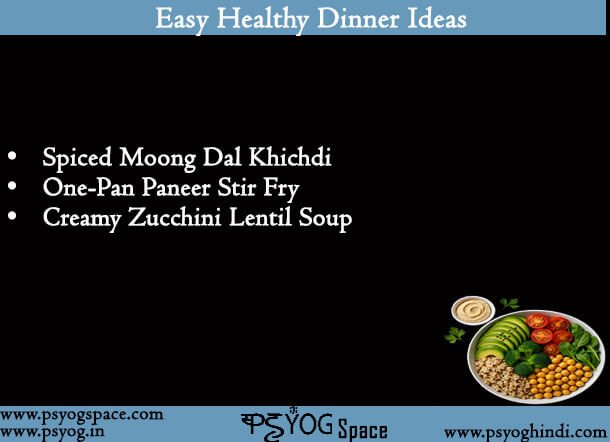 Easy Healthy Dinner Ideas