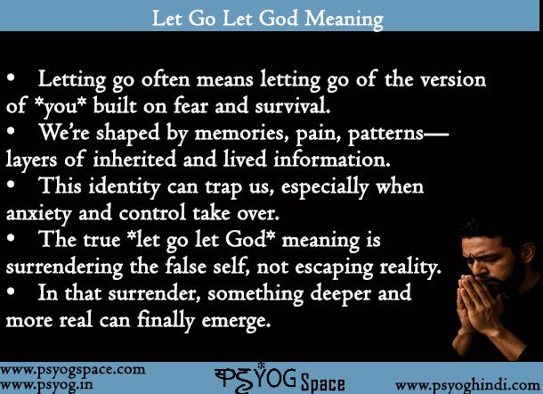 Let Go Let God Meaning