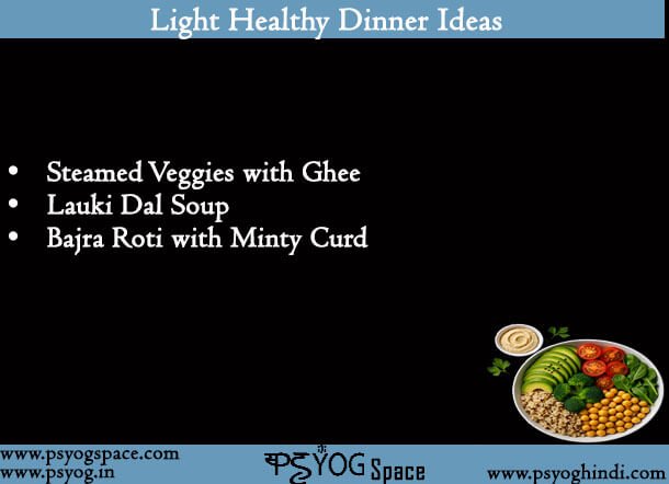 Light Healthy Dinner Ideas