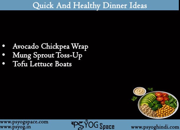 Quick And Healthy Dinner Ideas