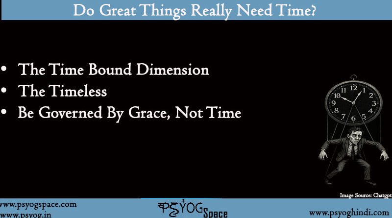 never give up because great things take time