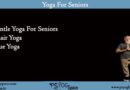 yoga for seniors