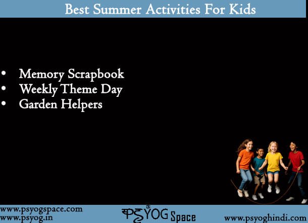 Best Summer Activities For Kids