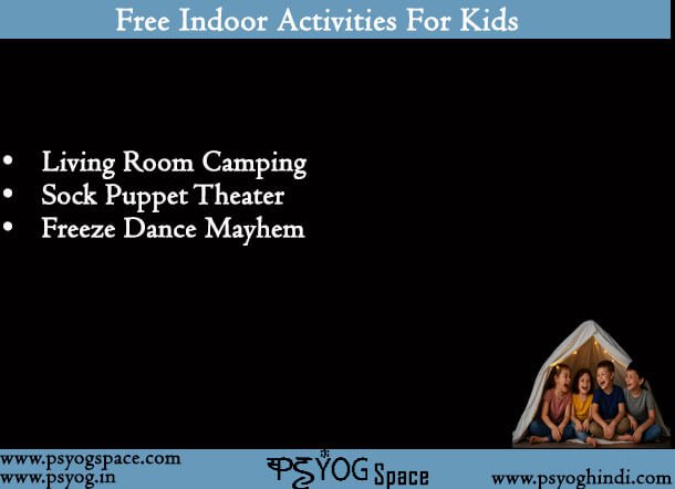 Free Indoor Activities For Kids