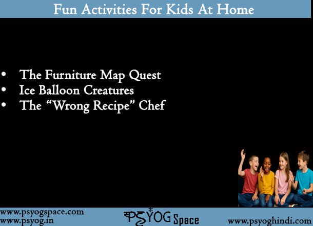 Fun Activities For Kids At Home