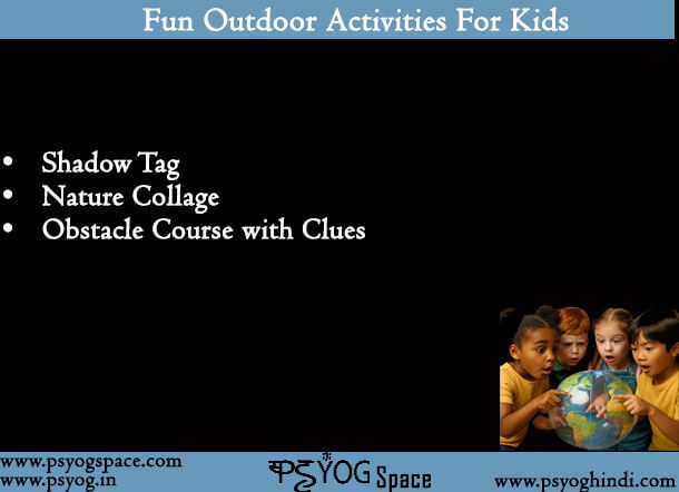 Fun Outdoor Activities For Kids