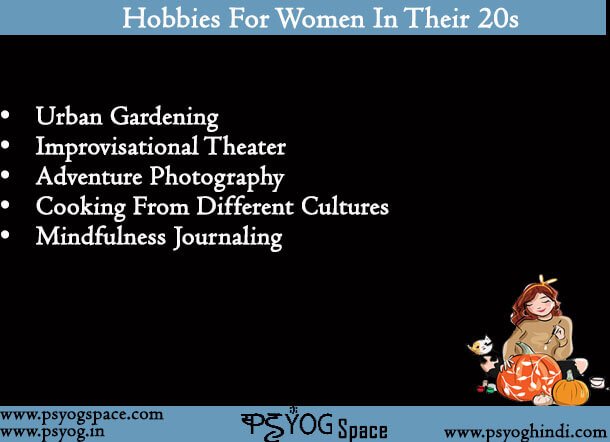Hobbies For Women In Their 20s