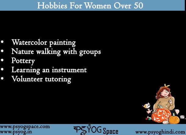 Hobbies For Women Over 50