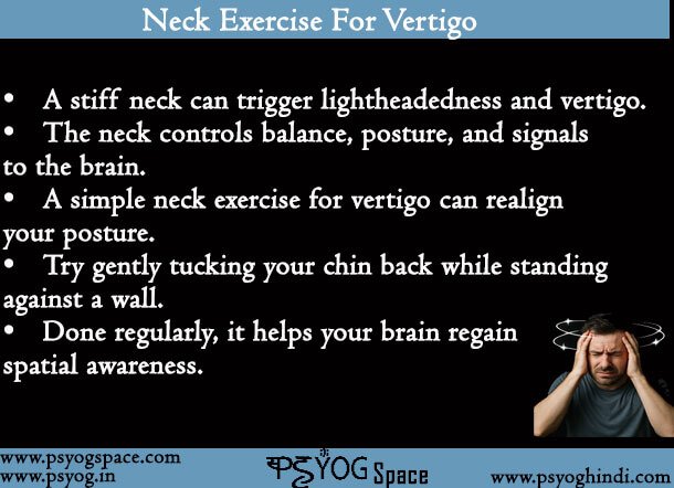 Neck Exercise For Vertigo