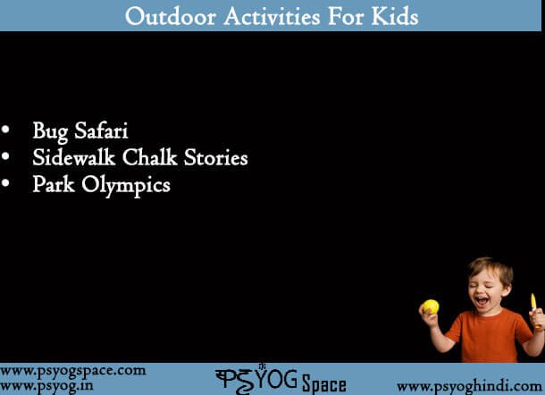 Outdoor Activities For Kids