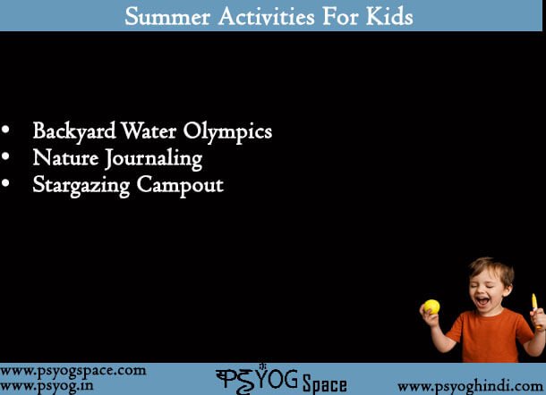 Summer Activities For Kids
