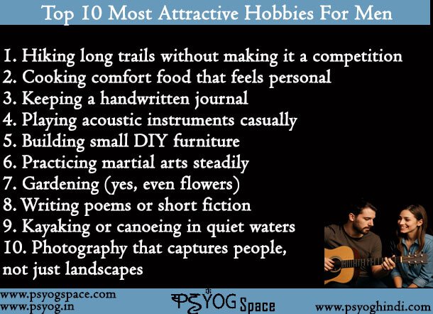 Top 10 Most Attractive Hobbies For Men