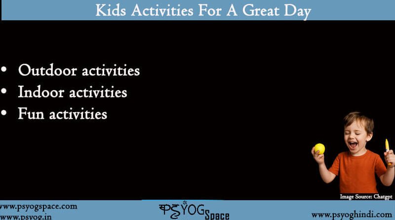 activities for kids