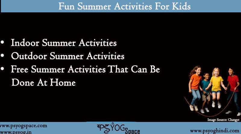 summer activities for kids 1