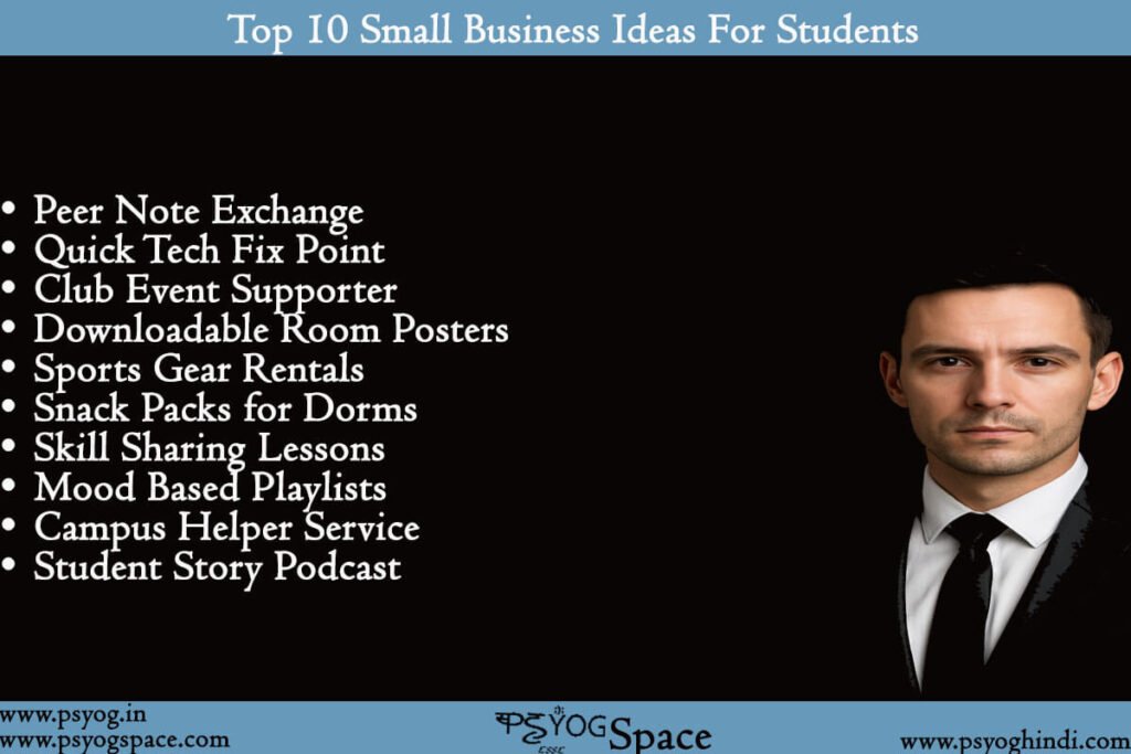 Top 10 Small Business Ideas For Students